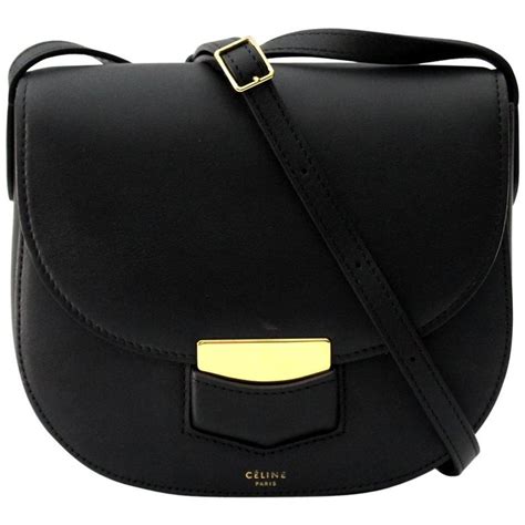 black celine trotteur small|Celine.